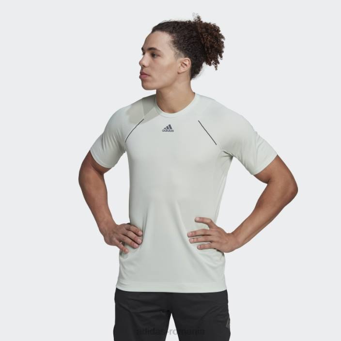 Adidas tricou de antrenament hiit spin verde adidas bărbați verde 2JBN7332