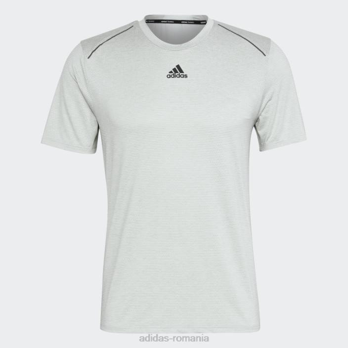 Adidas tricou de antrenament hiit verde bărbați verde 2JBN5714