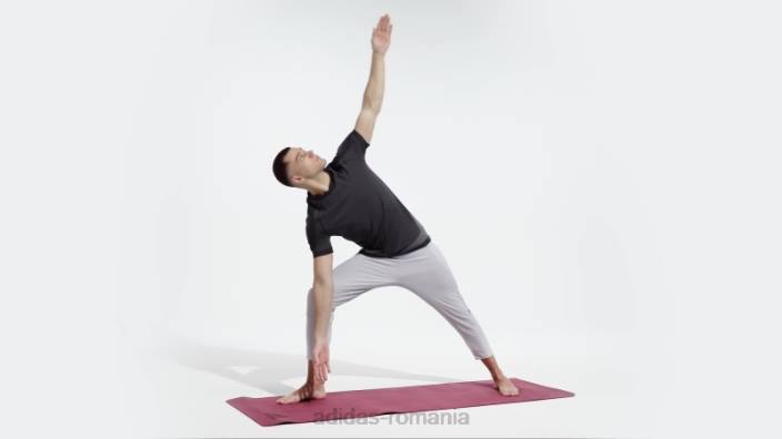 Adidas tricou de antrenament negru primeknit yoga fără sudură bărbați gri inchis 2JBN5149