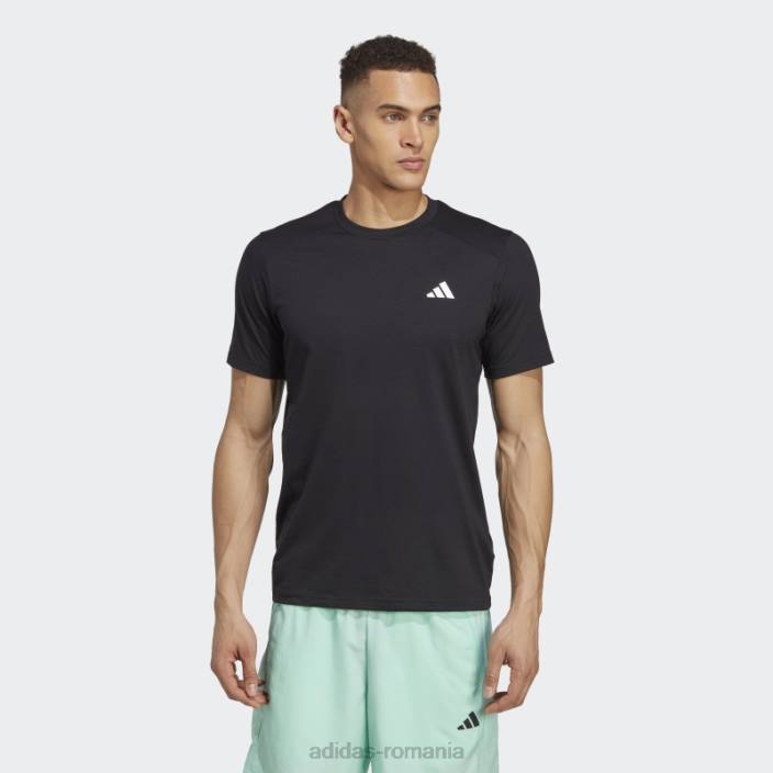 Adidas tricou de antrenament negru train essentials prime bărbați alb negru 2JBN6280