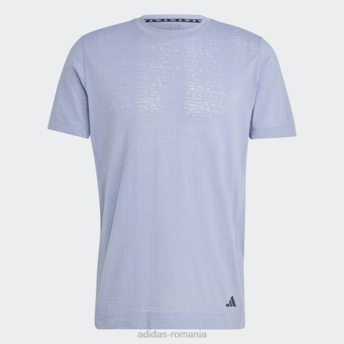 Adidas tricou de antrenament yoga violet argintiu adidas bărbați violet argintiu 2JBN5136