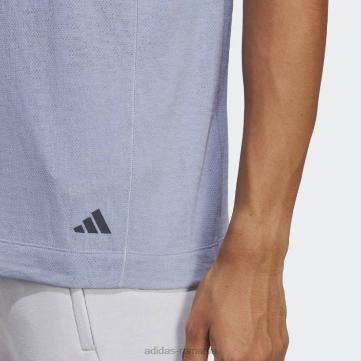Adidas tricou de antrenament yoga violet argintiu adidas bărbați violet argintiu 2JBN5136