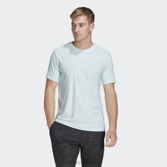 Adidas tricou grafic adidas cu 3 bare de antrenament albastru bărbați albastru 2JBN14679