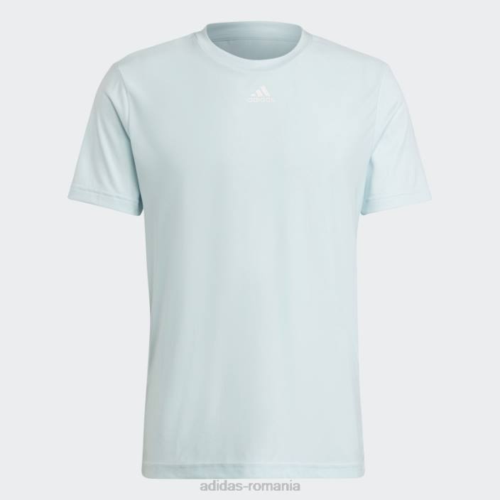 Adidas tricou grafic adidas cu 3 bare de antrenament albastru bărbați albastru 2JBN14679