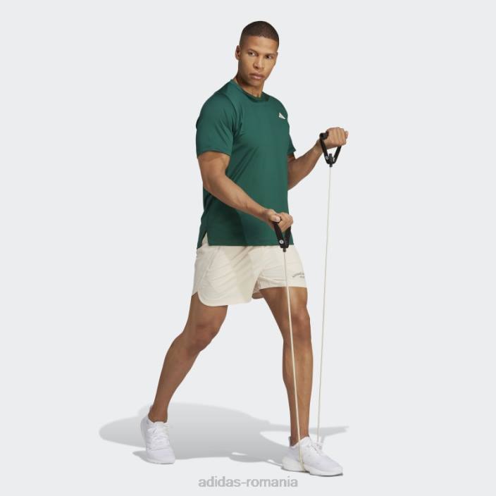 Adidas tricou grafic verde pentru clubul sportiv bărbați verde 2JBN5404