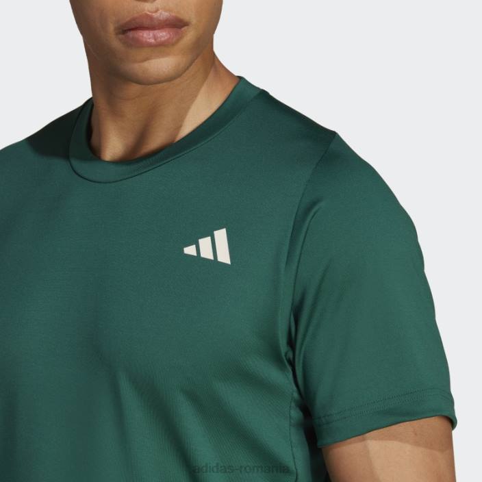 Adidas tricou grafic verde pentru clubul sportiv bărbați verde 2JBN5404