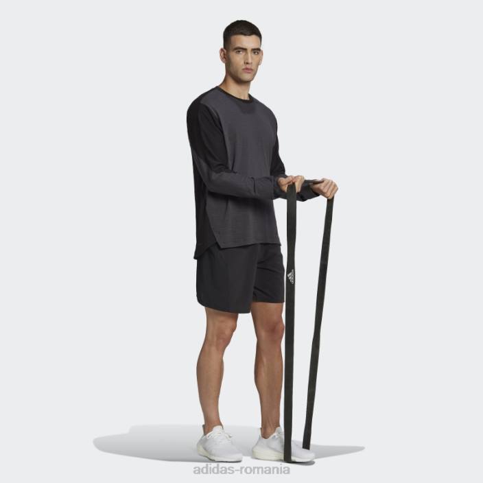 Adidas tricou negru adidas cu mânecă lungă pentru antrenament wellbeing bărbați negru/carbon 2JBN7101