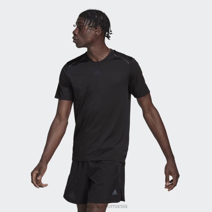 Adidas tricou negru de antrenament hiit bărbați negru 2JBN14729