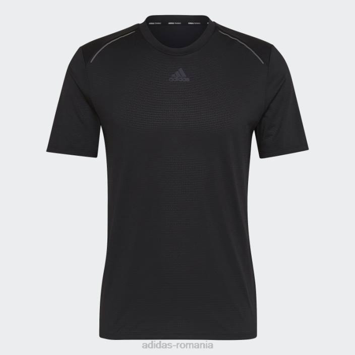 Adidas tricou negru de antrenament hiit bărbați negru 2JBN14729