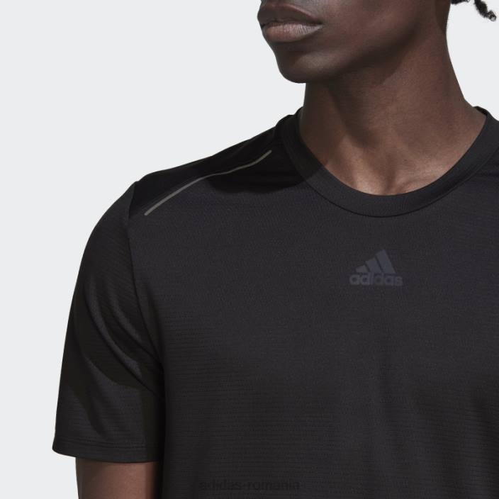 Adidas tricou negru de antrenament hiit bărbați negru 2JBN14729
