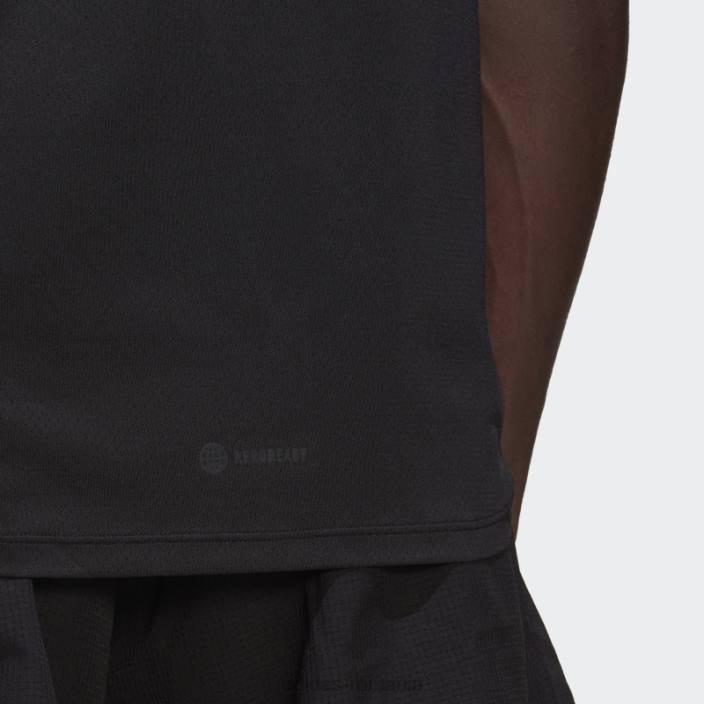 Adidas tricou negru de antrenament hiit bărbați negru 2JBN14729