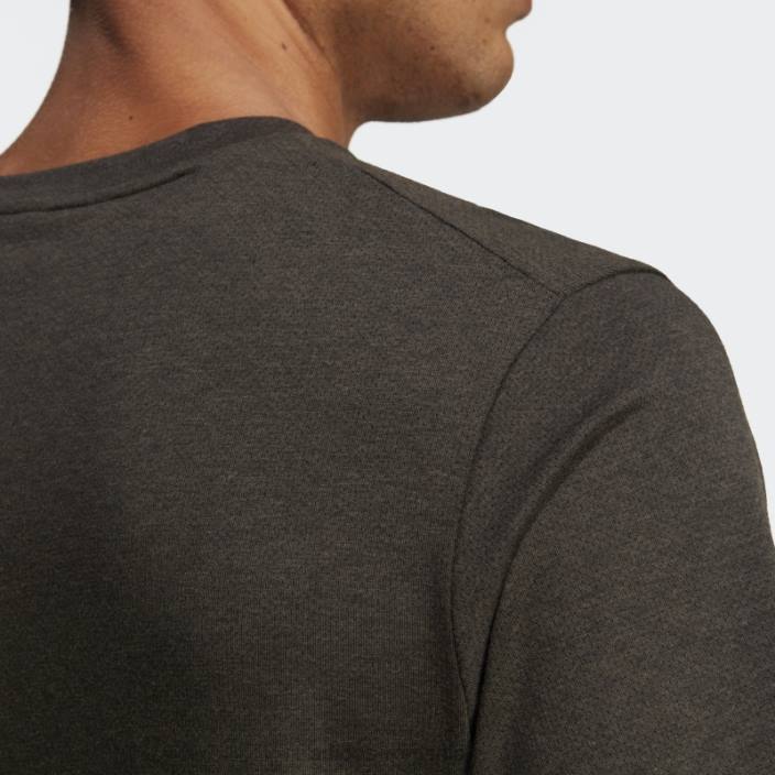 Adidas tricou negru pentru antrenament confort bărbați negru/măsliniu 2JBN13396