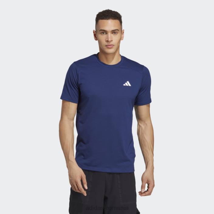 Adidas tricou pentru antrenament prime albastru închis train essentials bărbați albastru închis/alb 2JBN5321