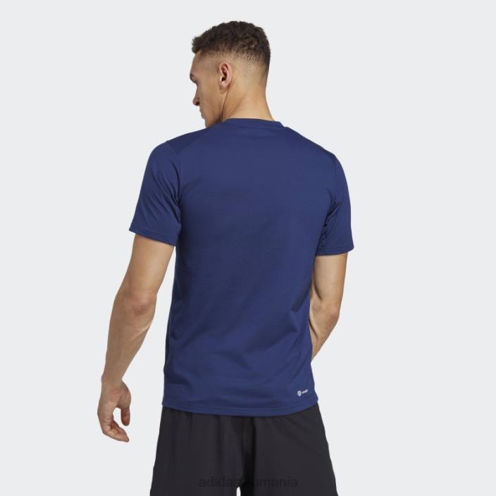 Adidas tricou pentru antrenament prime albastru închis train essentials bărbați albastru închis/alb 2JBN5321