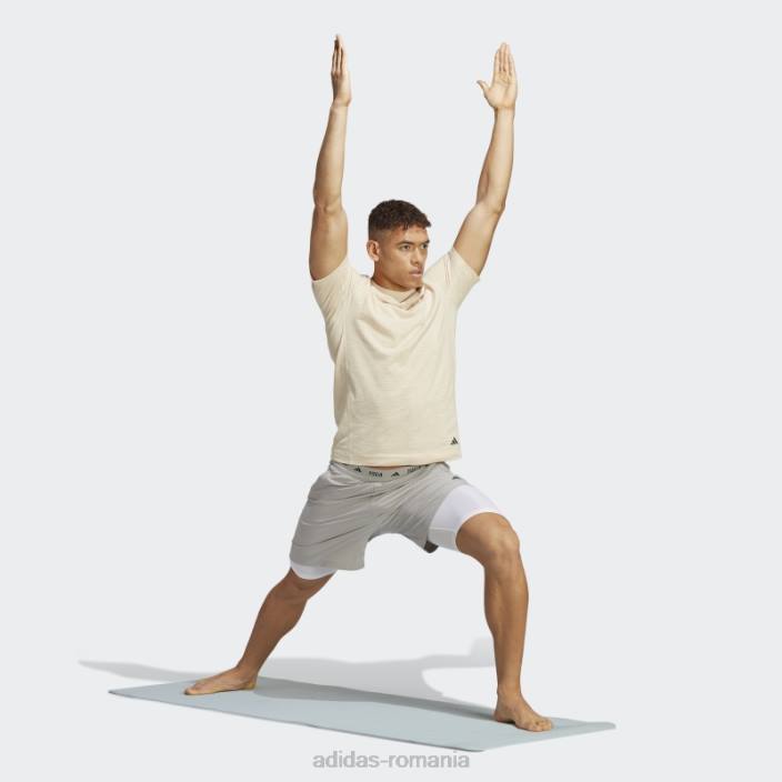 Adidas tricou pentru antrenament yoga cu nisip bărbați nisip 2JBN5734