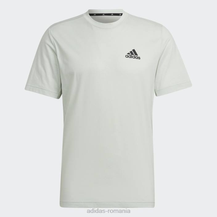 Adidas verde aeroready conceput pentru a se mișca feelready sport tricou adidas bărbați verde/alb 2JBN6867