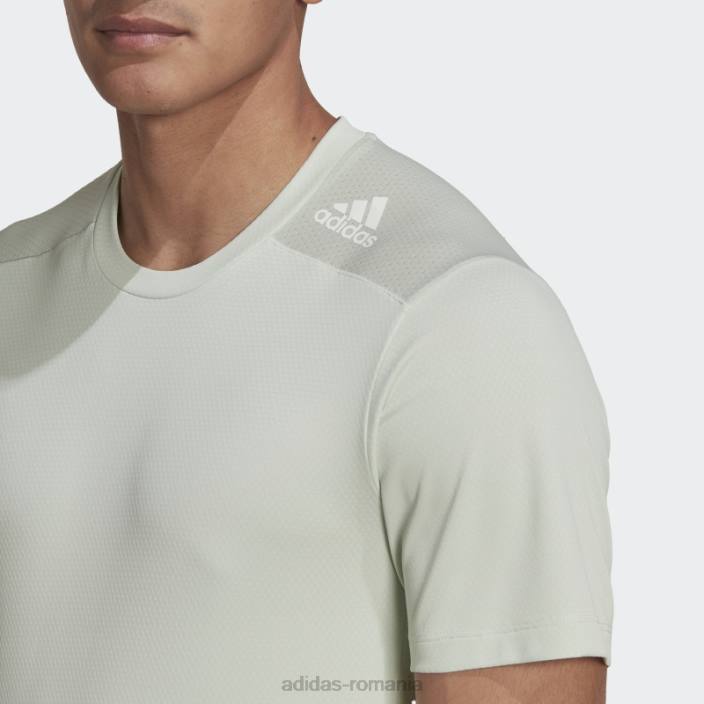 Adidas verde proiectat 4 antrenament heat.rdy hiit tricou adidas bărbați verde 2JBN14859