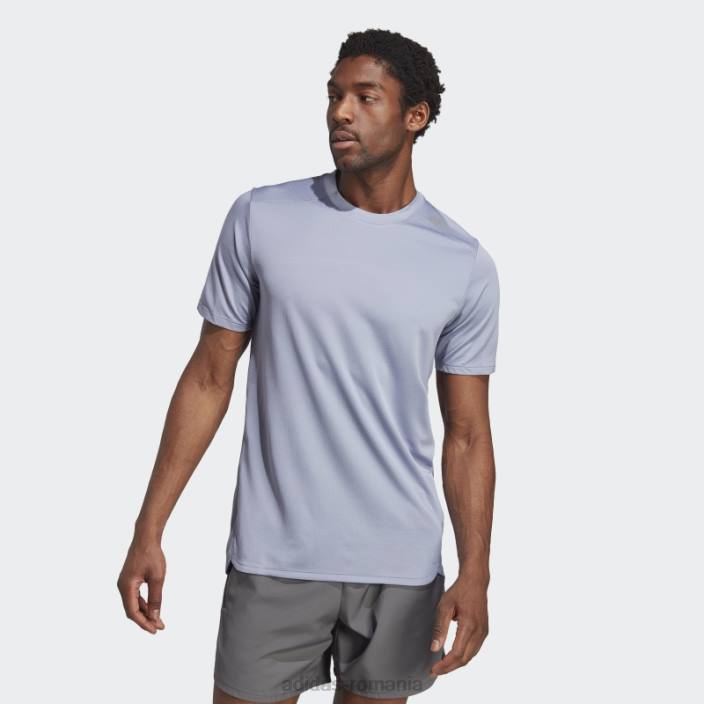 Adidas violet argintiu proiectat 4 training heat.rdy hiit tricou adidas bărbați violet argintiu 2JBN5253