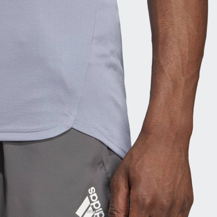 Adidas violet argintiu proiectat 4 training heat.rdy hiit tricou adidas bărbați violet argintiu 2JBN5253