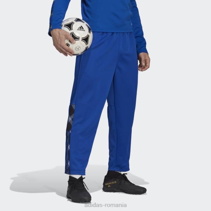 Adidas pantaloni de trening tiro 7/8 albastru regal bărbați albastru regal/negru 2JBN14927