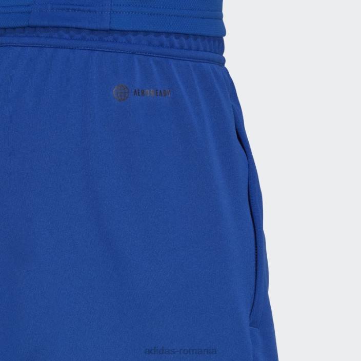 Adidas pantaloni de trening tiro 7/8 albastru regal bărbați albastru regal/negru 2JBN14927