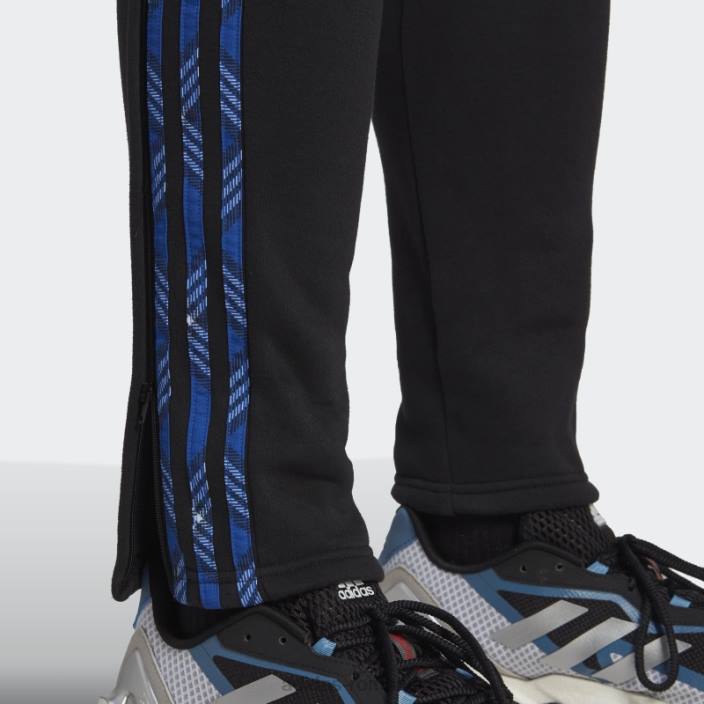 Adidas pantaloni de trening tiro winterized negru bărbați negru/albastru regal 2JBN14617