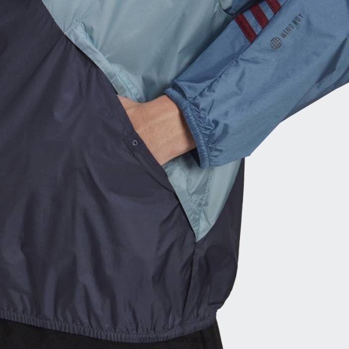 Adidas bleumarin înapoi la sport wind.rdy anorac bărbați marina 2JBN15286