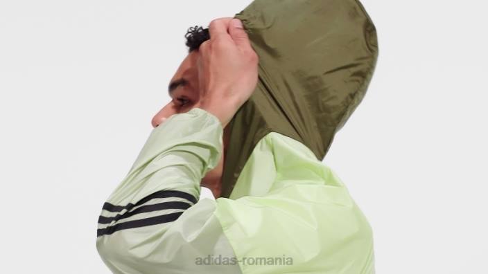 Adidas olive înapoi la sport wind.rdy anorac bărbați măsline 2JBN15118