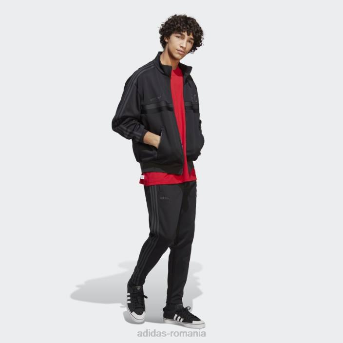 Adidas 83-c pantaloni negri adidas bărbați negru 2JBN1434