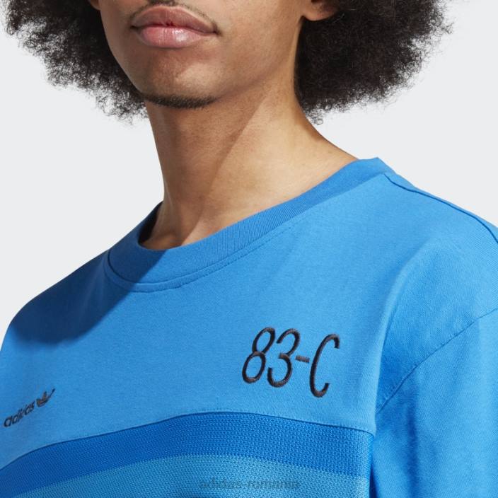 Adidas 83-c tricou pasăre albastră adidas bărbați pasare albastra 2JBN14214