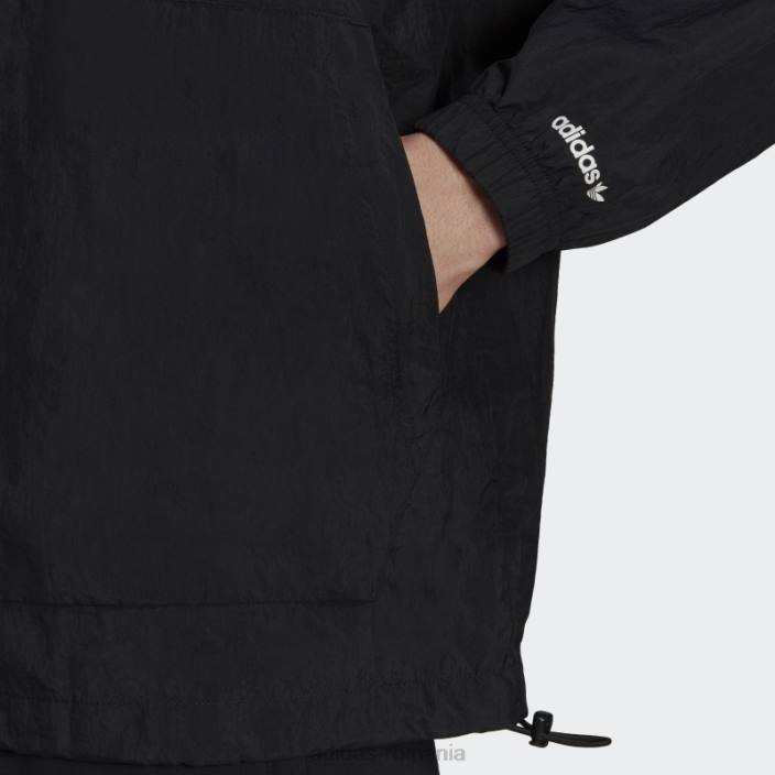 Adidas Adicolor shattered trefoil windbreaker negru adidas bărbați negru/multicolor 2JBN15162