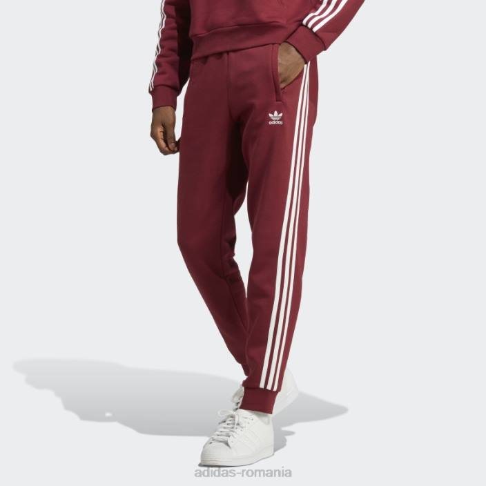 Adidas Joggeri roșii adicolor classics cu 3 dungi bărbați roșu 2JBN13216