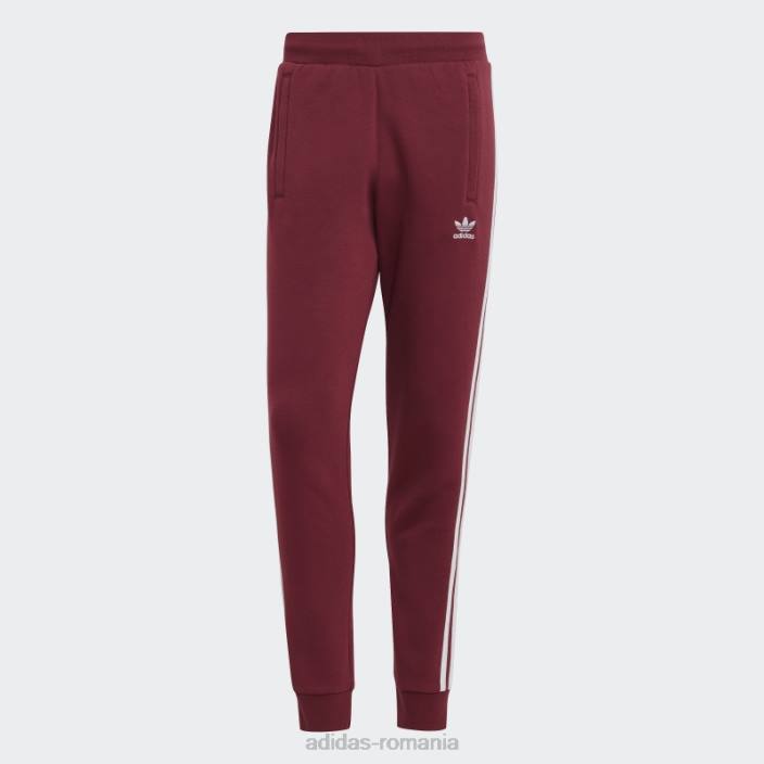 Adidas Joggeri roșii adicolor classics cu 3 dungi bărbați roșu 2JBN13216