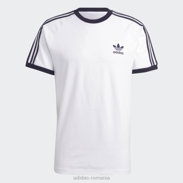 Adidas Tricou adicolor clasics cu 3 dungi alb adidas bărbați alb 2JBN4992