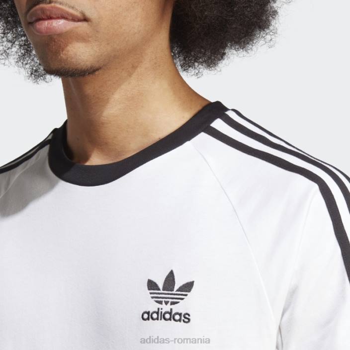 Adidas Tricou adicolor clasics cu 3 dungi alb adidas bărbați alb 2JBN4992
