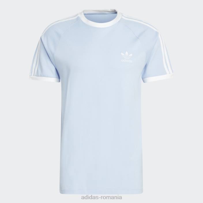 Adidas Tricou adicolor classics cu 3 dungi albastru alba bărbați zori albastre 2JBN5737