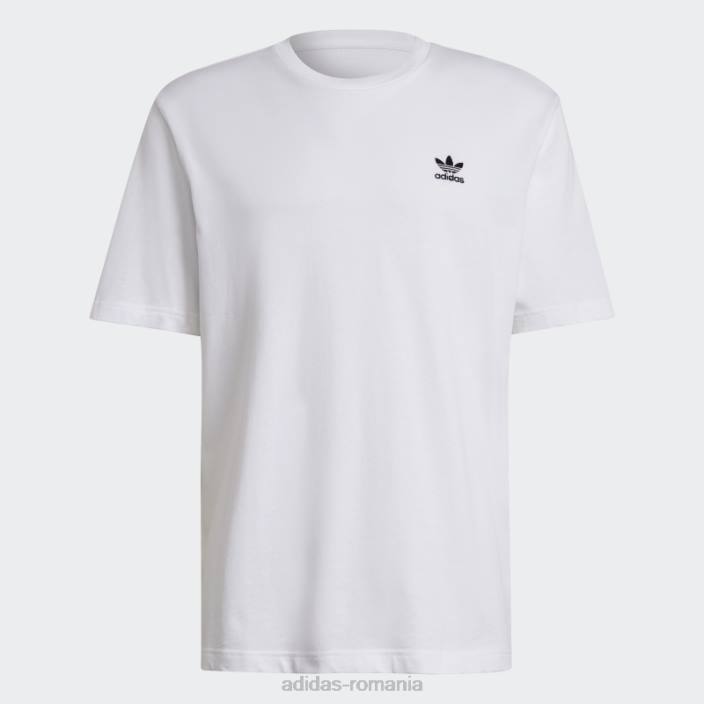 Adidas Tricou boxy trifoil alb adicolor classics spate și față adidas bărbați alb 2JBN1299