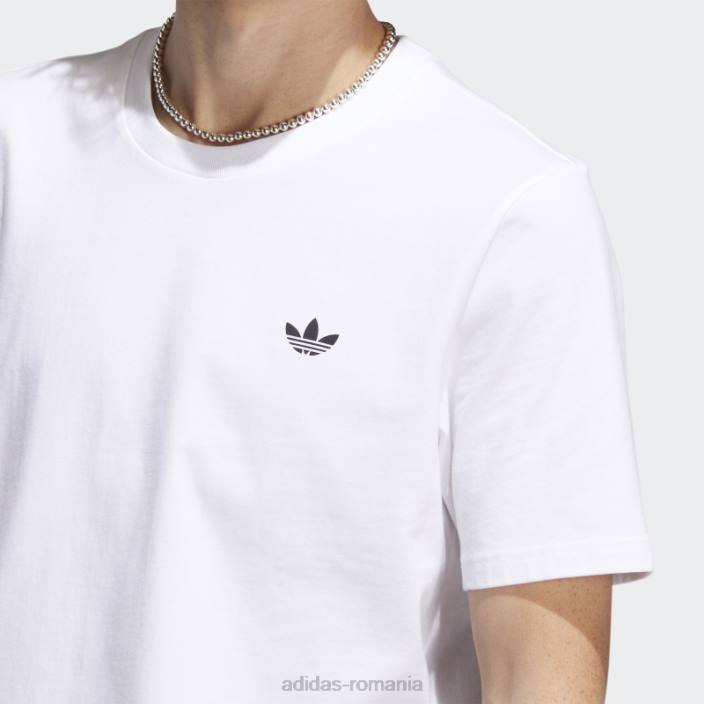 Adidas Tricou cu logo skateboarding 4.0 (gen neutru) alb bărbați alb negru 2JBN5420