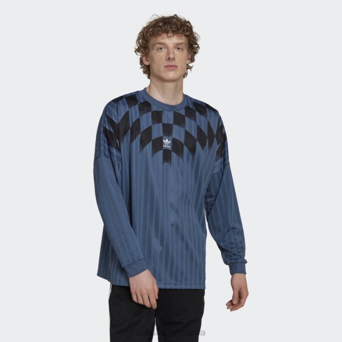 Adidas Tricou cu mânecă lungă cu grafică Steel Rekive bărbați oţel 2JBN7282