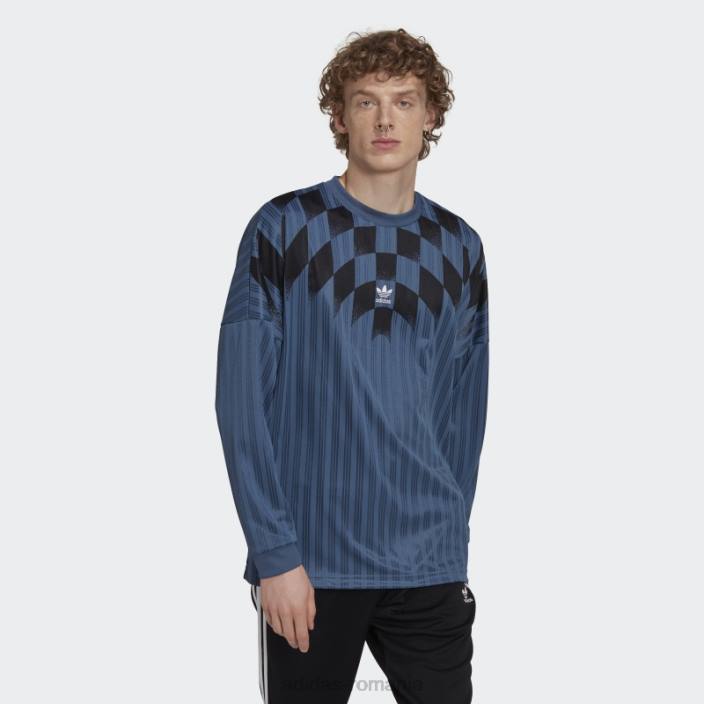 Adidas Tricou cu mânecă lungă cu grafică Steel Rekive bărbați oţel 2JBN7282
