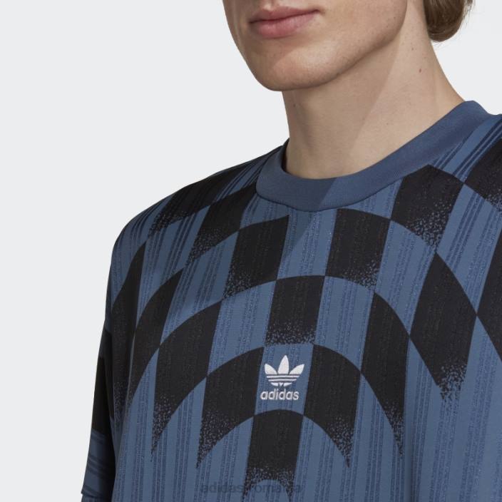 Adidas Tricou cu mânecă lungă cu grafică Steel Rekive bărbați oţel 2JBN7282