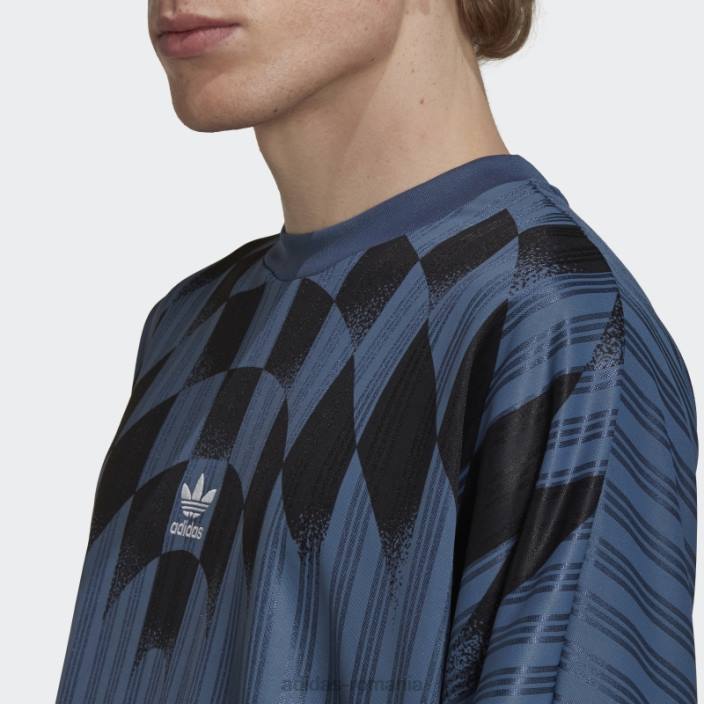 Adidas Tricou cu mânecă lungă cu grafică Steel Rekive bărbați oţel 2JBN7282