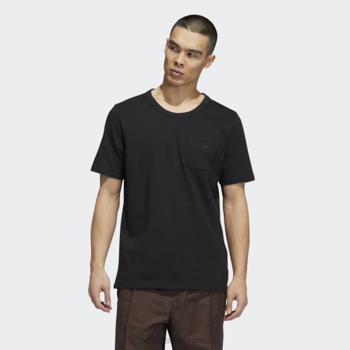 Adidas Tricou shmoofoil heavyweight buzunar negru adidas bărbați negru 2JBN7254