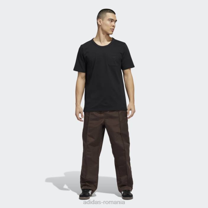Adidas Tricou shmoofoil heavyweight buzunar negru adidas bărbați negru 2JBN7254