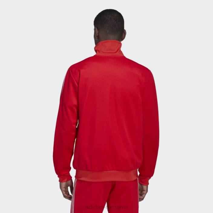 Adidas adicolor classics beckenbauer primeblue track top roșu bărbați roșu 2JBN13261