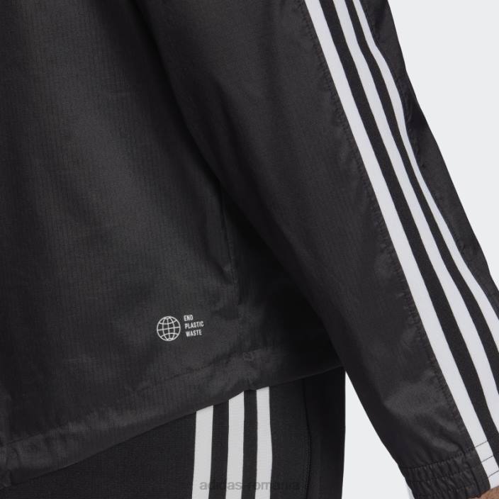 Adidas adicolor classics lock up windbreaker negru adidas bărbați negru 2JBN5892