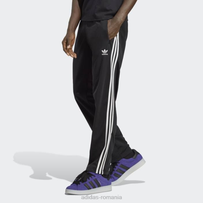Adidas adicolor classics pantaloni negri firebird bărbați negru 2JBN785