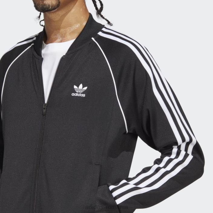 Adidas adicolor classics sst track top negru bărbați negru 2JBN14432