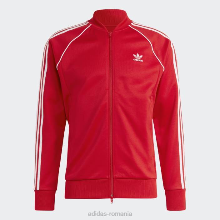 Adidas adicolor classics sst track top scarlet bărbați stacojiu 2JBN13220
