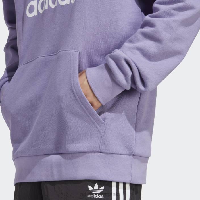 Adidas adicolor classics trefoil hanora liliac bărbați liliac 2JBN6002